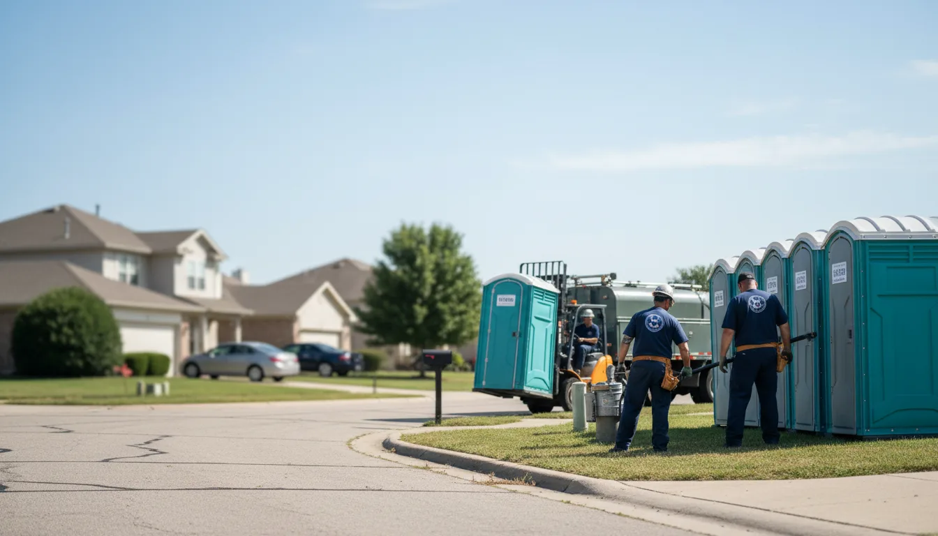 Porta Potty Rental in Farmersville, OH near me